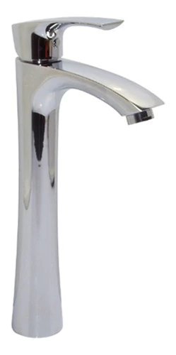 Grifería Monocomando Lavatorio Alta Cromada