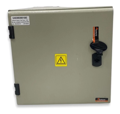 Gabinete Estanco Metalico Roker 300x300x150 Tapa Ciega