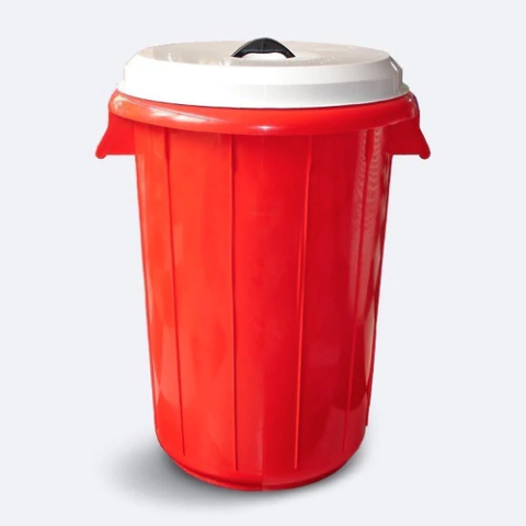 Tacho De Residuos Cesto De Basura 72 Lts C/ Tapa Colombraro