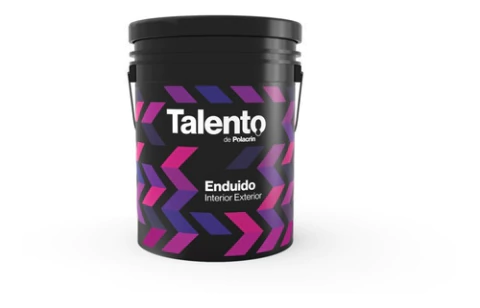Enduido Interior / Exterior Talento De Polacrin X 20 Litros