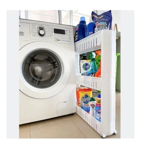 Carro Organizador Slim X 3 Canastos Con Ruedas Colombraro