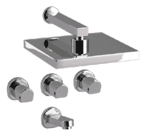 Bañera C/transferencia Tokyo Cabezal Cierre Ceramico Grifmac