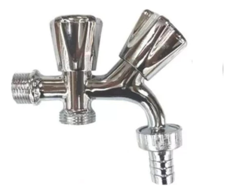 Canilla Metálica Doble Rosca 3/4 Lavarropas Mozart 9031