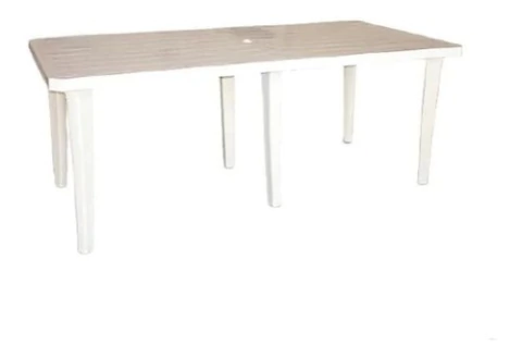 Mesa Rectangular 6 Patas 1,80 X 0,80 Art. 1076 Colombraro