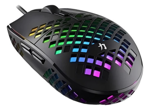 Mouse Gamer 3200dpi Pc Akira Crown Mustang 7 Botones Rgb P&p