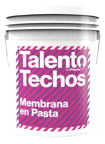 Membrana En Pasta Talento Para Techos Rojo 10 Kg