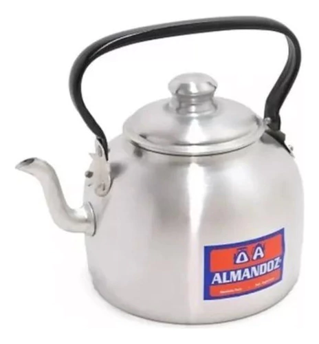 Pava N° 18 Charol Aluminio Asa Almandoz