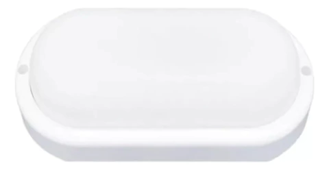 Tortuga Led Oval Blanca 20w Luz Fria Sica 630123