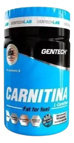 Carnitina X 90 Caps. Gentech L Carnitina Tartrato