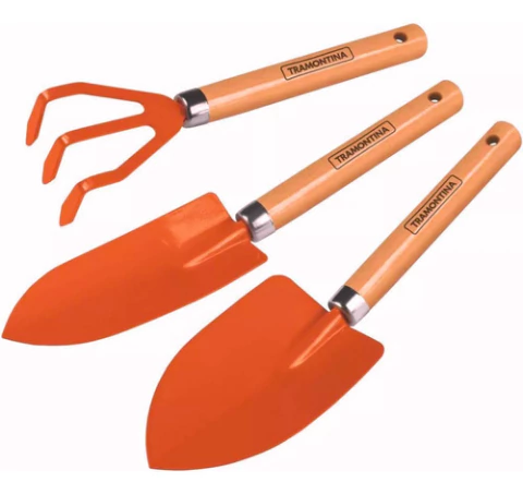 Set De Jardinería De Metal De 3 Piezas 78102 - Tramontina