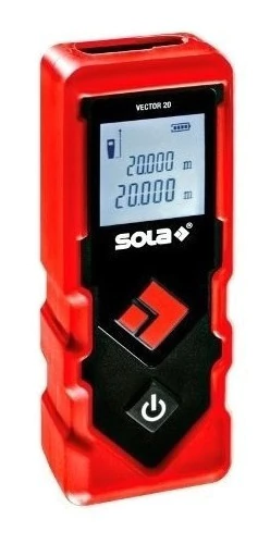 Medidor De Distancia Laser 20 Mts Vector 20 Sola