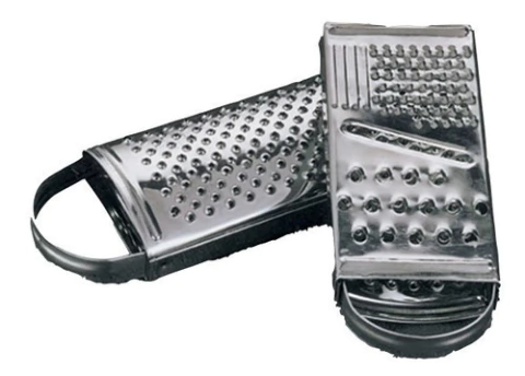 Rallador Acero Inoxidable Plano 5 Usos Jovifel Art. 1104