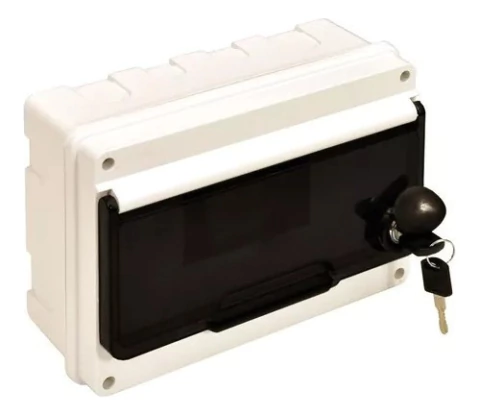 Tablero Pilar 7 Mod Con Cerradura Termica Ip55 Roker Pr807