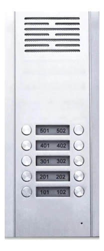 Frente Portero Eléctrico Sica Para Edificios 10 Internos