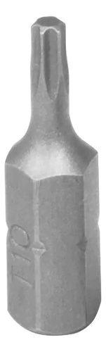 Juego Kit 10 Puntas Torx T10 Atornillador 25mm 1/4 Truper