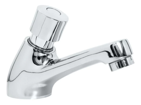 Griferia Lavatorio Pressmatic Cromada Mozart