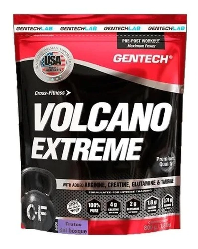 Suplemento En Polvo Gentech Volcano Extreme Proteínas