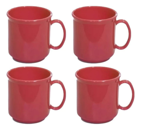 Combo X4 Tazas/jarritos Mug Toda Hora C/asa Colombraro