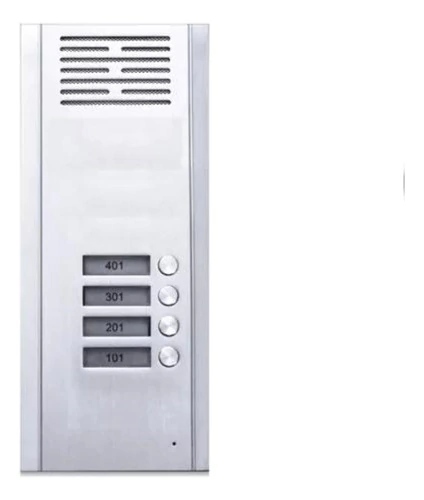 Frente Portero Eléctrico Sica Para Edificios 4 Internos