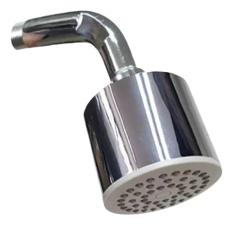 Ducha Tubo Redondo Con Brazo Y Roseta Anticalcareo