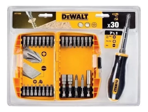 Set De Puntas Destornillador Dewalt Dwdt71506qz 30 Piezas
