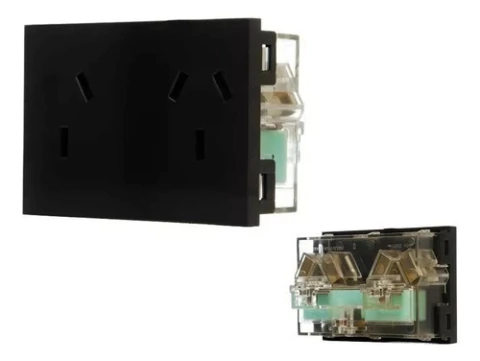 Sica Silight Toma Doble Negro 4m 10a