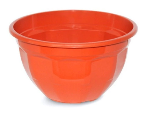 Maceta Poligonal Colombraro Plástica Diámetro 26cm
