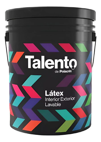 Talento Latex Interior/exterior Lavable Polacrin X 20 Litros
