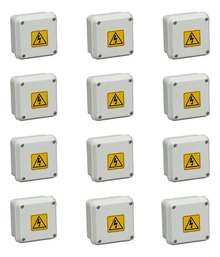 Caja Plastica De Paso Estanca Roker Pvc 115x115x67 X12