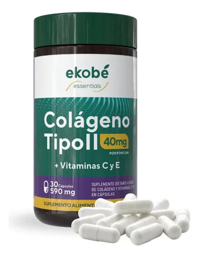 Colágeno Tipo 2 Artrosis Huesos Articulaciones Vitamina C E