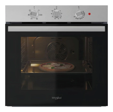 Horno Whirlpool Wob71as Empotrable Eléctrico 71 Litros Inoxidable Convección Smart Clean