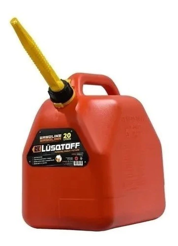 Nafta Bidon Portatil 20l Con Pico Vertedor Naranja
