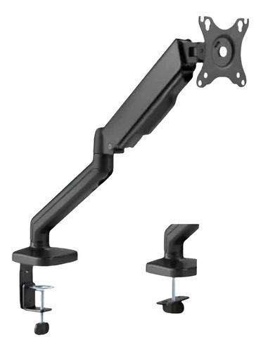 Soporte De Escritorio Para Monitor 17 A 32 Brazo Móvil Sica Negro