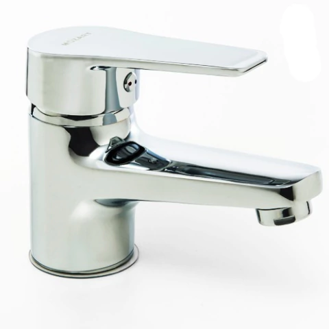 Grifería Monocomando Lavatorio Utah Cromada Mozart