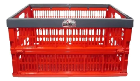 Canasto Cajón Auto Plastico Multiuso Fruta Plegable Apilable
