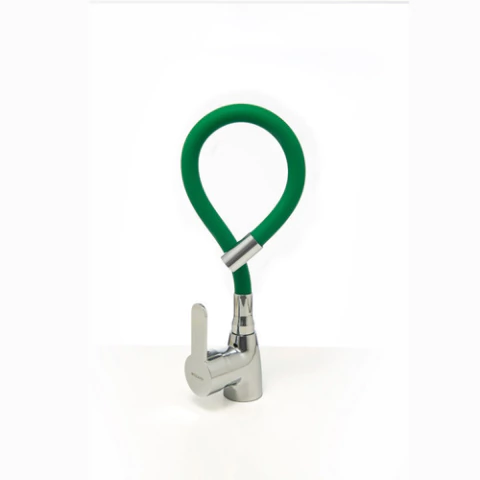 Griferia Monocomando Cocina Mesada Pico Flexible