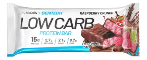Low Carb Protein Bar Gentech Barra Proteica Sin Tacc -unidad