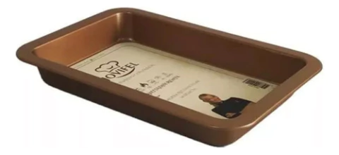 Asadera Fuente Rectangular Jovifel Antiadherente