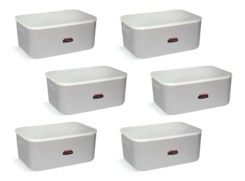 Caja Organizadora Top Grande Con Tapa Art. 386 X6 Colombraro