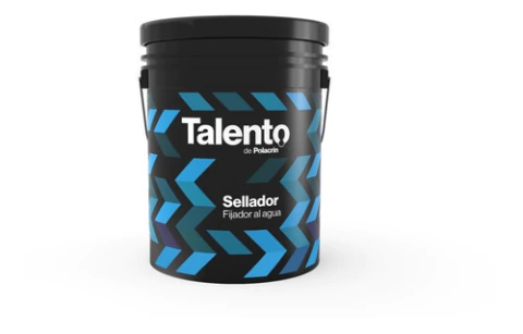 Fijador Interior Exterior 4 Lts Polacrin Talento Sellador