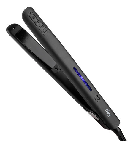 Planchita De Pelo Ceramica Gadnic Indicador Temperatura 30w Color Negro