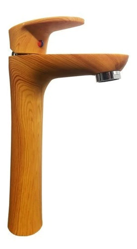 Grifería Lavatorio Monocomando Abs Alta Madera