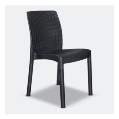 Silla Plastica Colombraro Ratan Alex Apilable Art.5404