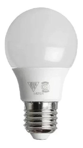 L.ampara Led Clasica 9w C/sensor Movimiento Luz Calida E27