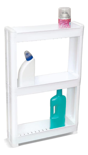 Carro Slim X 3 Pisos Idea Corto, Con Ruedas Art. 9349