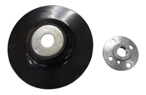 Disco De Goma 115 Mm Con Contratuerca