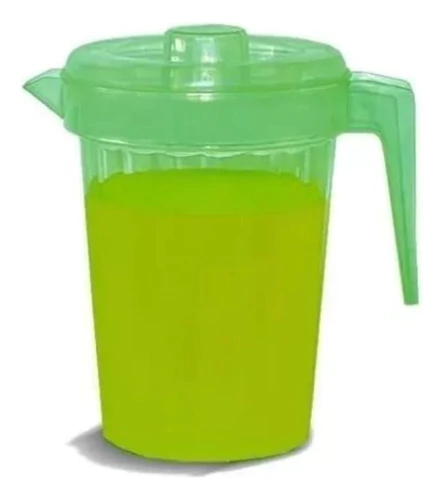 Jarra Facetada Con Tapa 2 Lts Art 7205 Colombraro