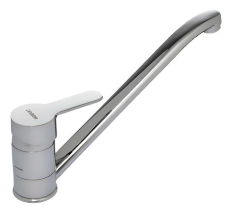 Griferia Cocina Monocomando Mozart Madrid Largo Cromo 9027