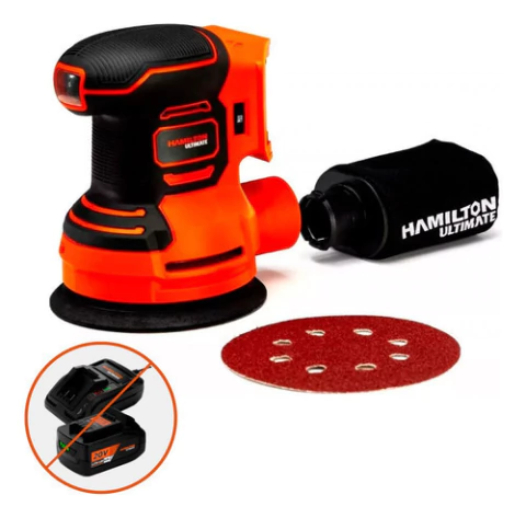 Lijadora Hamilton Roto Orbital Inalámbrica Sinbateria Ult127