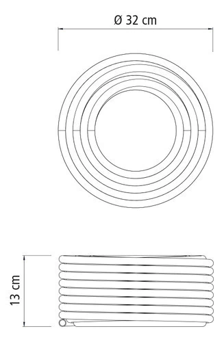 Manguera 50 M De Pvc Blanco Tramontina